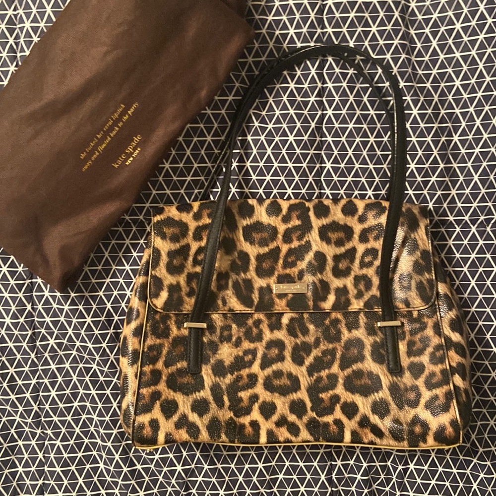 Kate Spade Animal Print Hand Bag 👜 🐆